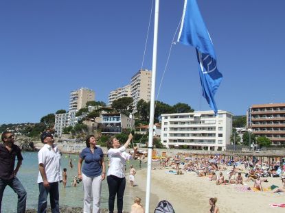 Totes les platges de Palma amb bandera blava