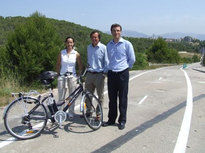 Un nou carril bici uneix Gènova i Son Rapinya