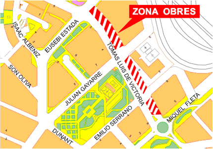 El Ajuntament comienza la primera fase del corredor verde del Parc de les Vies