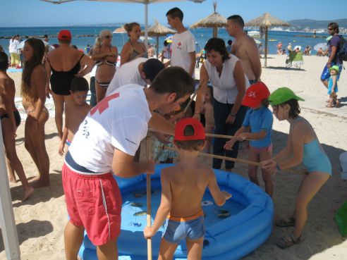 Actividades de educación ambiental en las playas