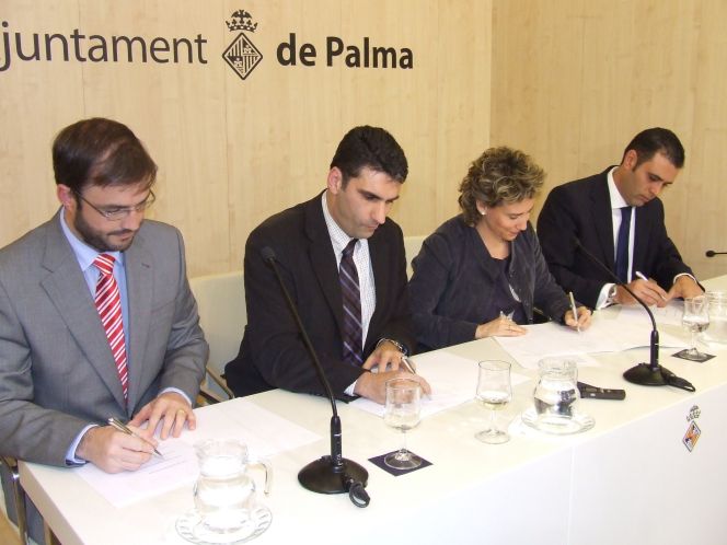 Acord dels grups municipals de l'Ajuntament de Palma per garantir la continuïtat de les obres del Palau de Congressos