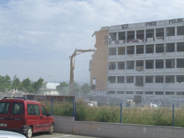 » S'inicien les tasques d'esbucament de l'edifici Flex