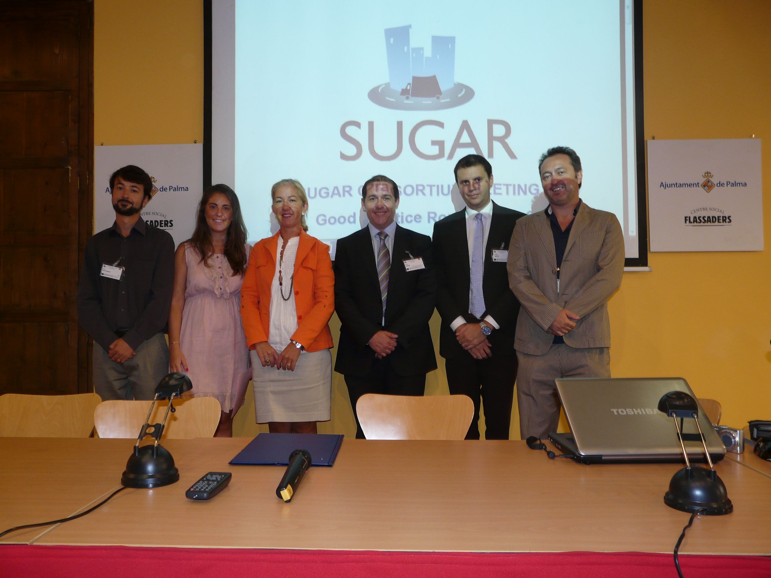 Gabriel Vallejo, regidor de Mobilitat i president de l'EMT ha presentat les jornades SUGAR