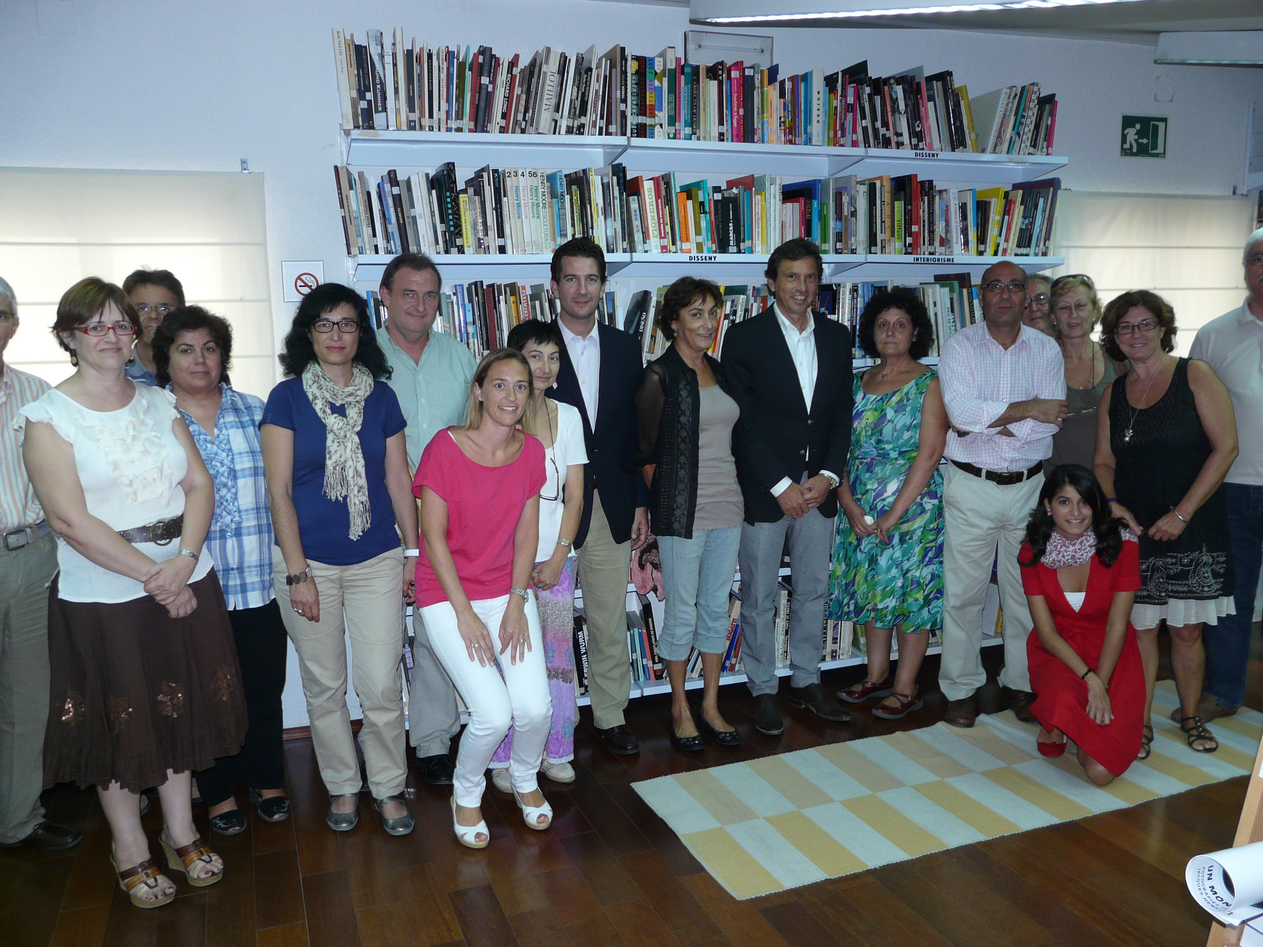 El batle visita els treballadors del Casal Solleric i del Museu Es Baluard