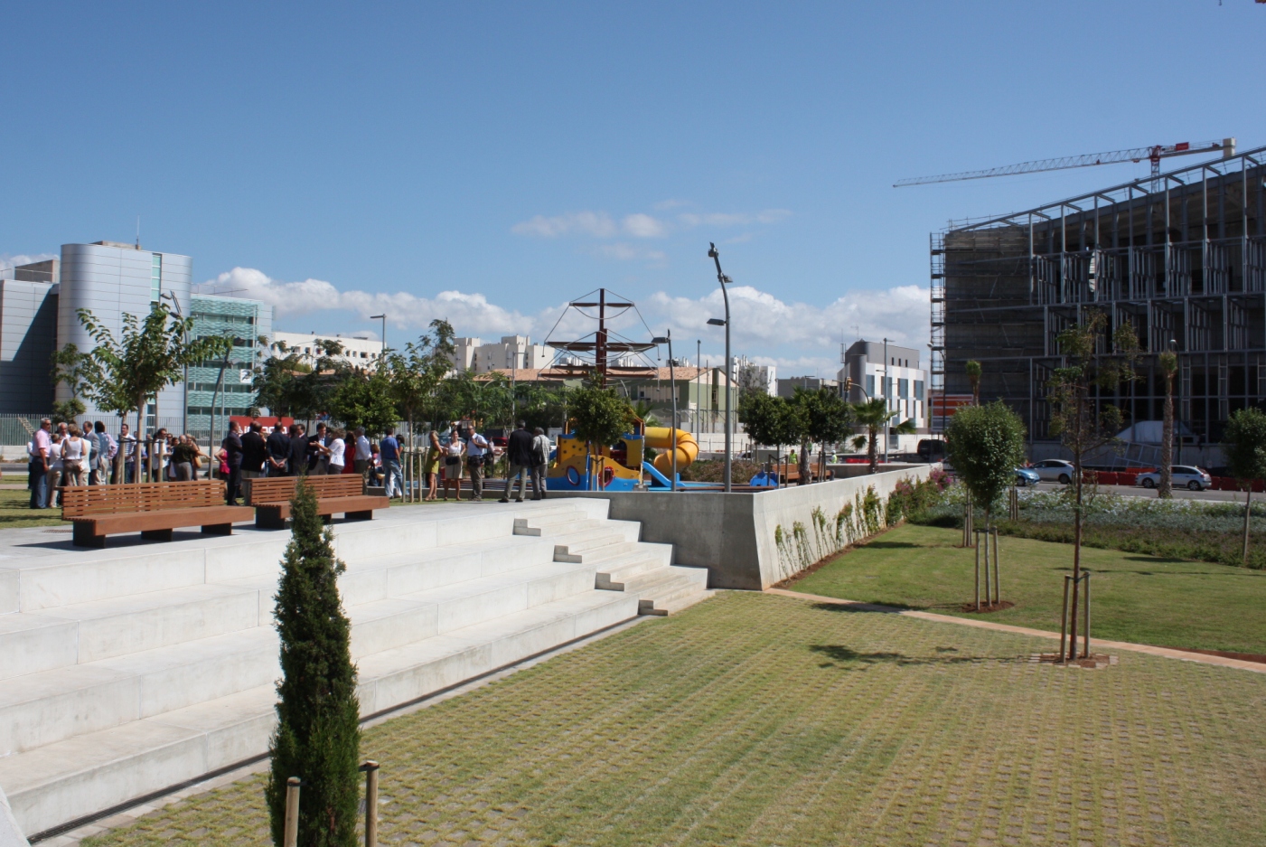 Apertura de la zona verde de la Fachada Marítima