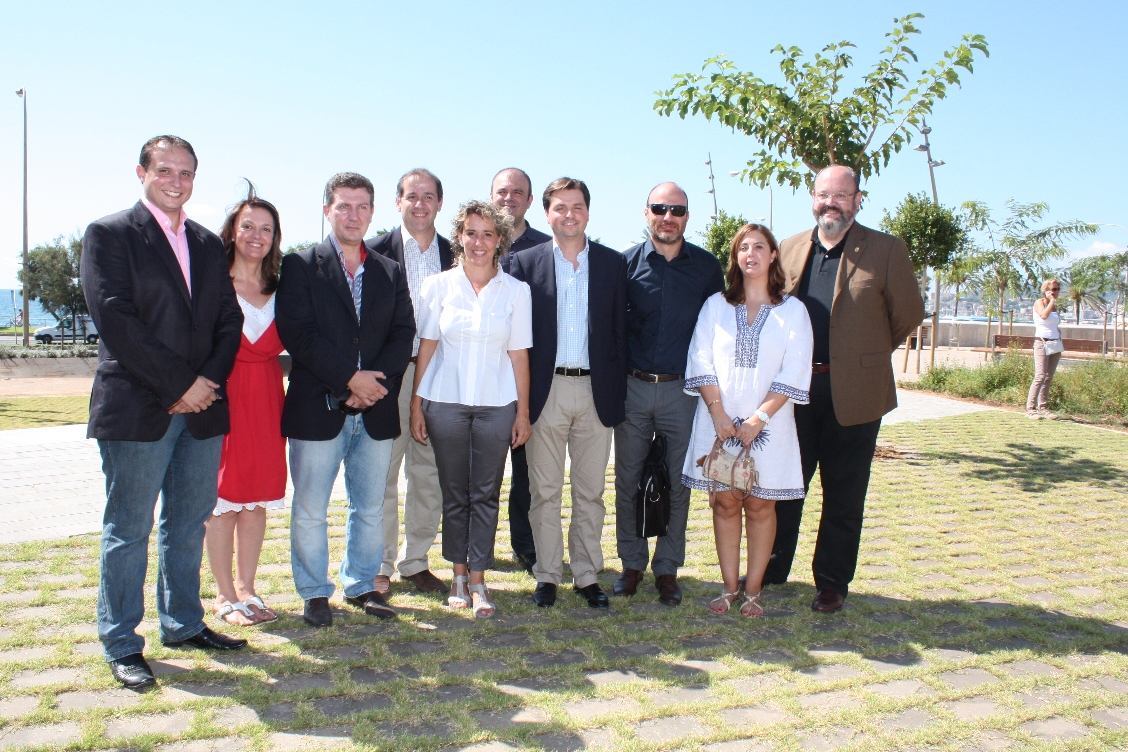 Apertura de la zona verde de la Fachada Marítima