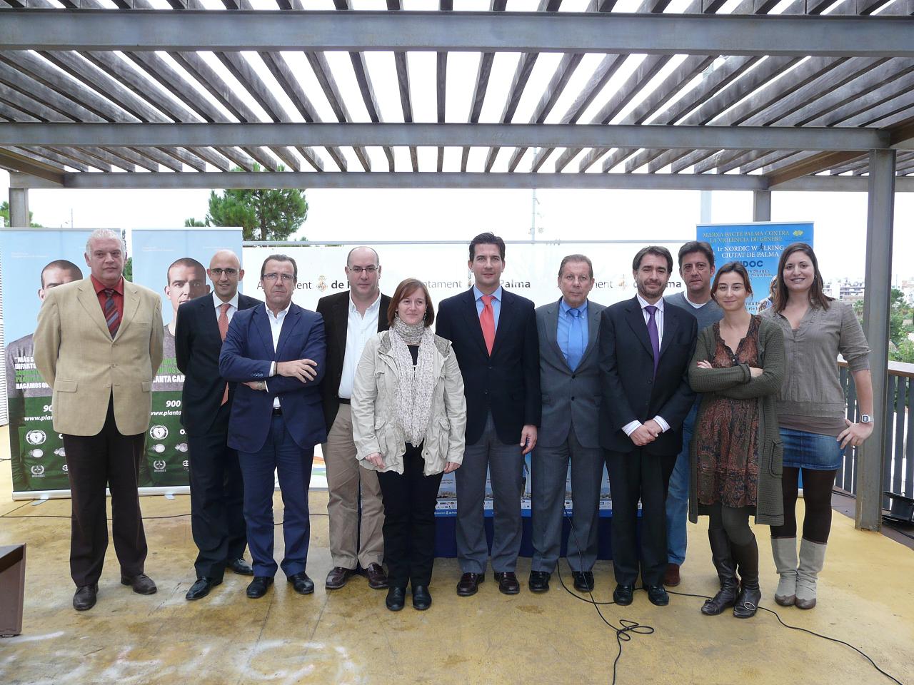 Cort presenta la Marxa Pacte Palma contra la Violència de Gènere i el primer Nordic Walking Ciutat de Palma