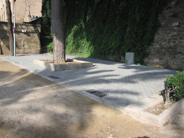 L¿Ajuntament de Palma finalitza les obres de la plataforma per a galeres a Dalt Murada