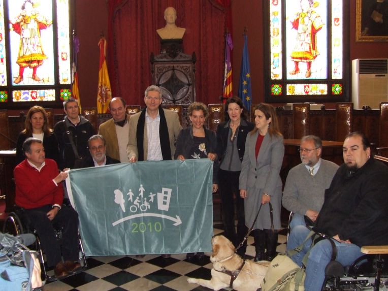 Palma recibe la bandera Design for All de accesibilidad