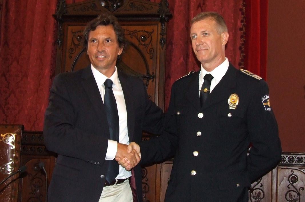 Antoni Vera ha estat presentat avui com a nou intendent de la Policia Local de Palma