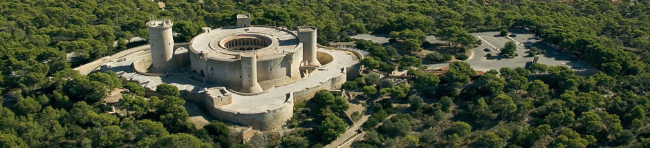 Banner Castell de Bellver - Vista aèria