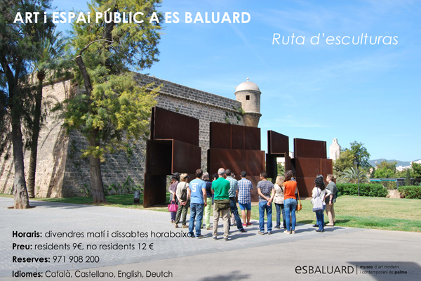 ART I ESPAI PÚBLIC A ES BALUARD. Ruta d'escultures